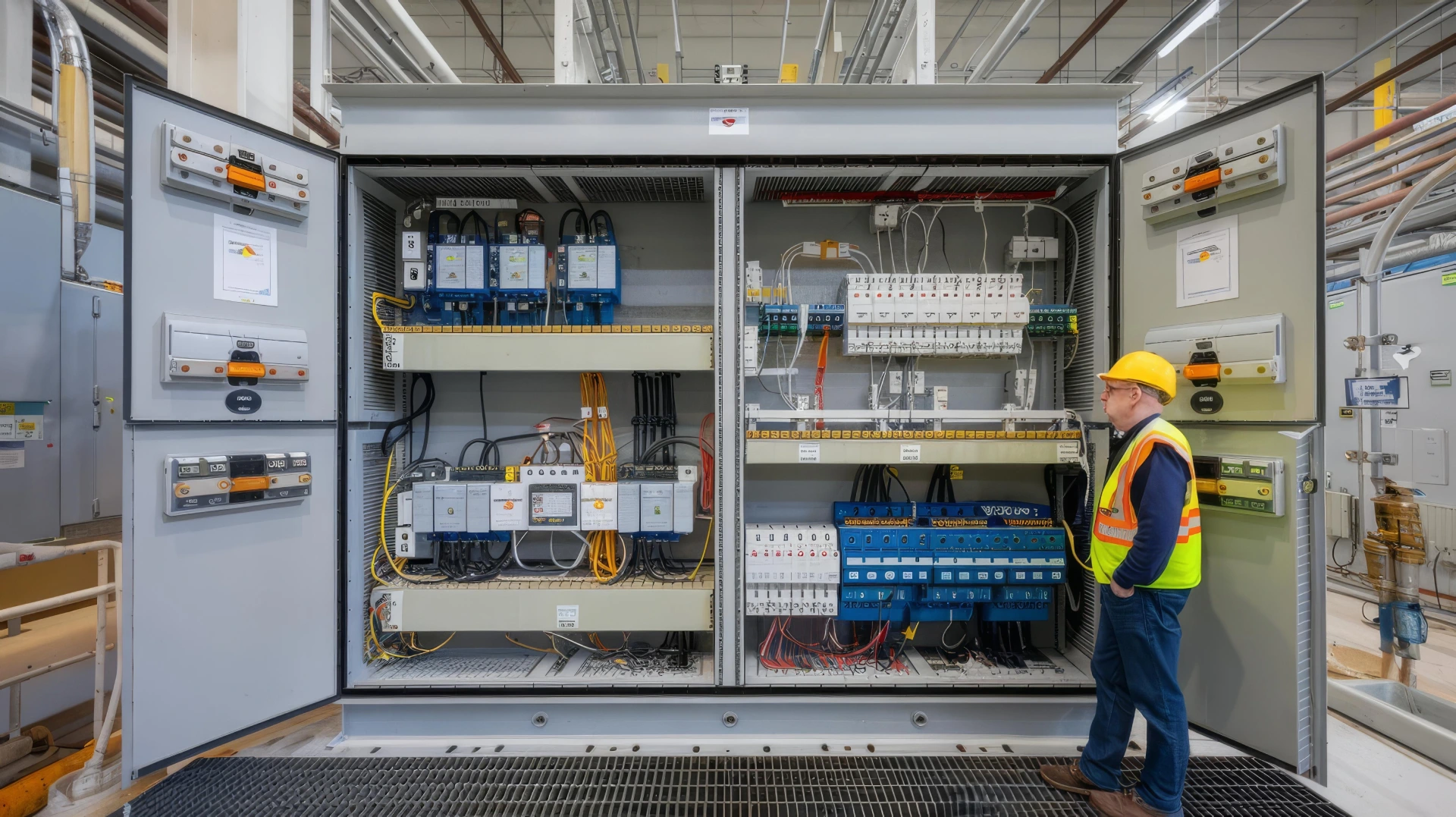 low voltage switchgear power plant