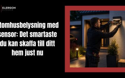 Utomhusbelysning med sensor: Det smartaste du kan skaffa till ditt hem just nu